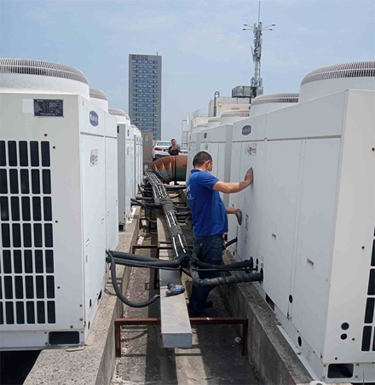 崇阳中央空调制热和不制冷系统维修方法